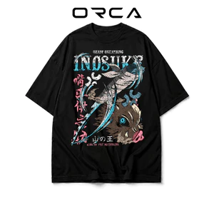 Áo thun Orca in hình Hashibira Inosuke Demon Slayer - Vải Cotton cao cấp - ORCA413