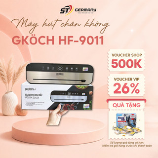 HCM Máy hút chân không GKÖCH 120W HF-9011, Máy hút chân không bảo quản thực phẩm cao cấp sang trọng GermanySNT 620010