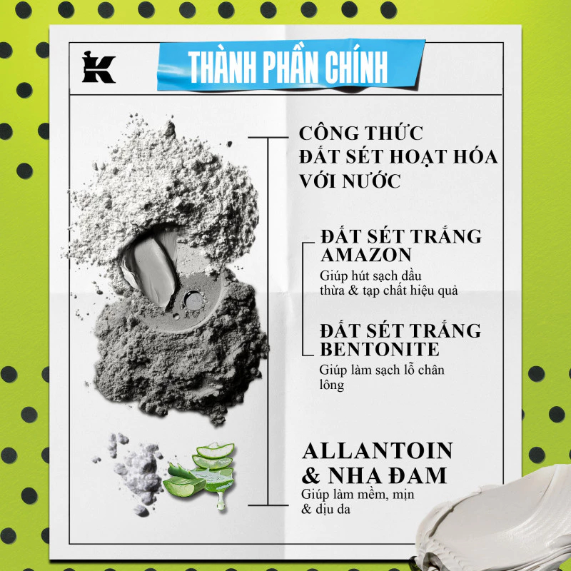 Mặt Nạ Đất Sét Kiểm Soát Dầu Nhờn, Sáng Da Kiehl's Rare Earth Deep Pore Cleansing Masque 125ML