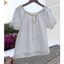 𝗟𝗶𝗲 𝗟𝗶𝗻𝗲𝗻 - Áo Linen Tơ thắt nơ sau