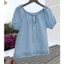 𝗟𝗶𝗲 𝗟𝗶𝗻𝗲𝗻 - Áo Linen Tơ thắt nơ sau