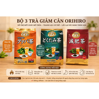 Trà thảo mộc giảm cân Orihiro 180g