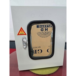 Vỏ Tủ Điện Solar 500x400x200 Có Mica Sơn Tĩnh Điện Tôn Mạ Kẽm Cho Inverter Năng Lượng Mặt Trời