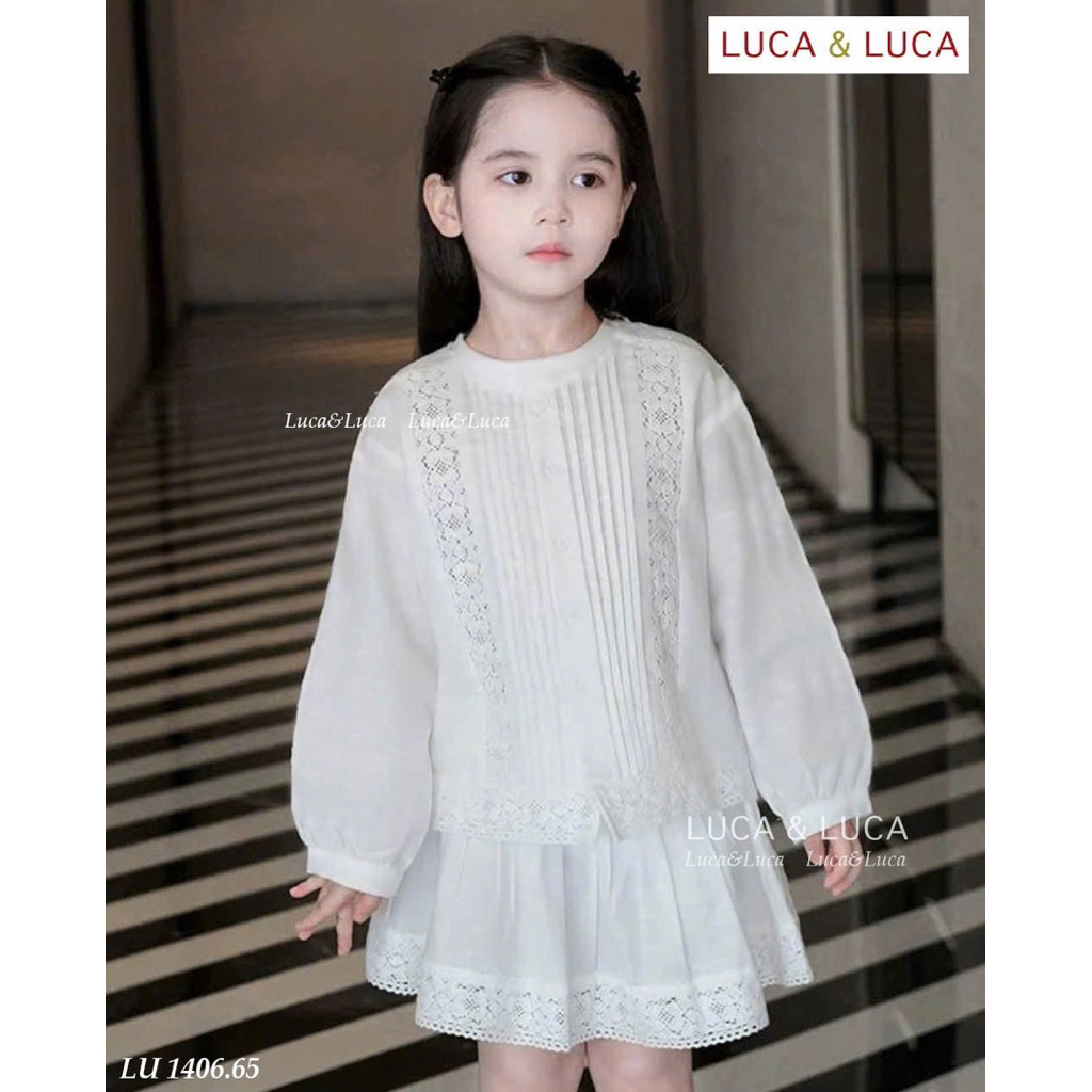 Váy đầm bé gái MLS J&J Luca siêu xinh 2–12 tuổi (11–45kg) hàng cao cấp xịn sò