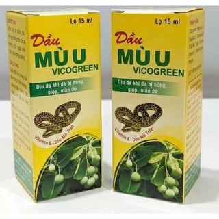 ​[Chính Hãng] Dầu Mù U VICOGREEN 15ml
