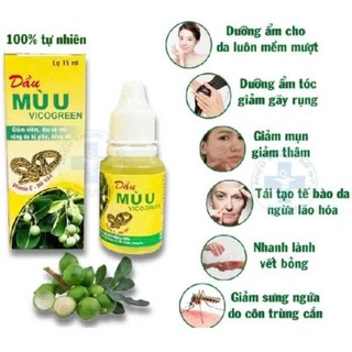 ​[Chính Hãng] Dầu Mù U VICOGREEN 15ml