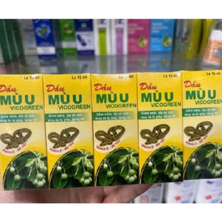 ​[Chính Hãng] Dầu Mù U VICOGREEN 15ml