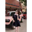 Váy babydoll cổ sen phối xếp li V363 SM
