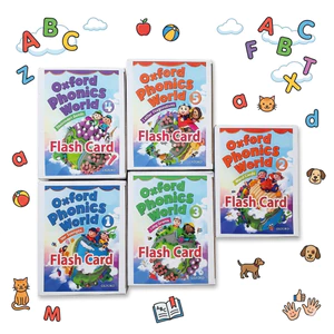 Thẻ học - Flashcard OXFORD Phonics World 1 - 5