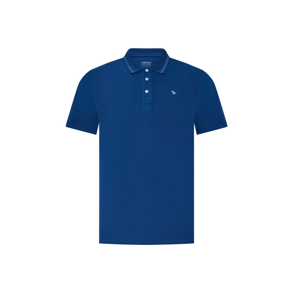 Áo thun Polo không túi VIETTIEN SMART CASUAL vải Cotton form REGULAR VT00000673