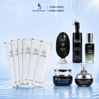 Set 5 Gói Dưỡng Da Dr Cell - Bộ Sản Phẩm Dưỡng Da Mini, Nuôi Dưỡng Làn Da Trắng Sáng, Mịn Màng