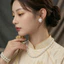 Choker Vòng Cổ Hạt Trai, Dây Chuyền Mang Áo Dài Hạt Nhiều Kích Cỡ Cho Nữ - DAISYN