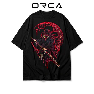 Áo thun Orca in hình Kokushibo Demon Slayer - Vải Cotton cao cấp - ORCA429