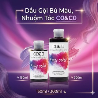 Dầu Gội Nhuộm Màu Tóc Chuyên Nghiệp C0&C0