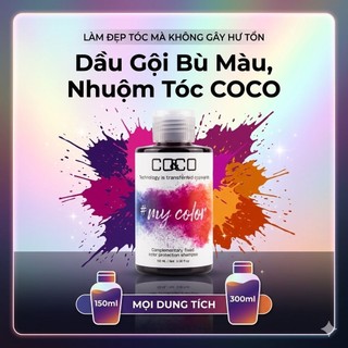 Dầu Gội Nhuộm Màu Tóc Chuyên Nghiệp C0&C0