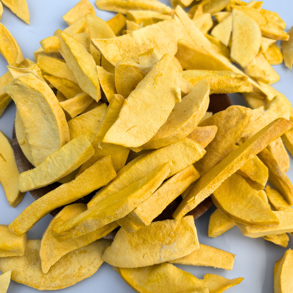 Xoài Sấy Giòn Không Đường 100g | Công Nghệ Sấy Thăng Hoa, Không Chiên Dầu, 100% Xoài Tự Nhiên - Bình Minh Farm
