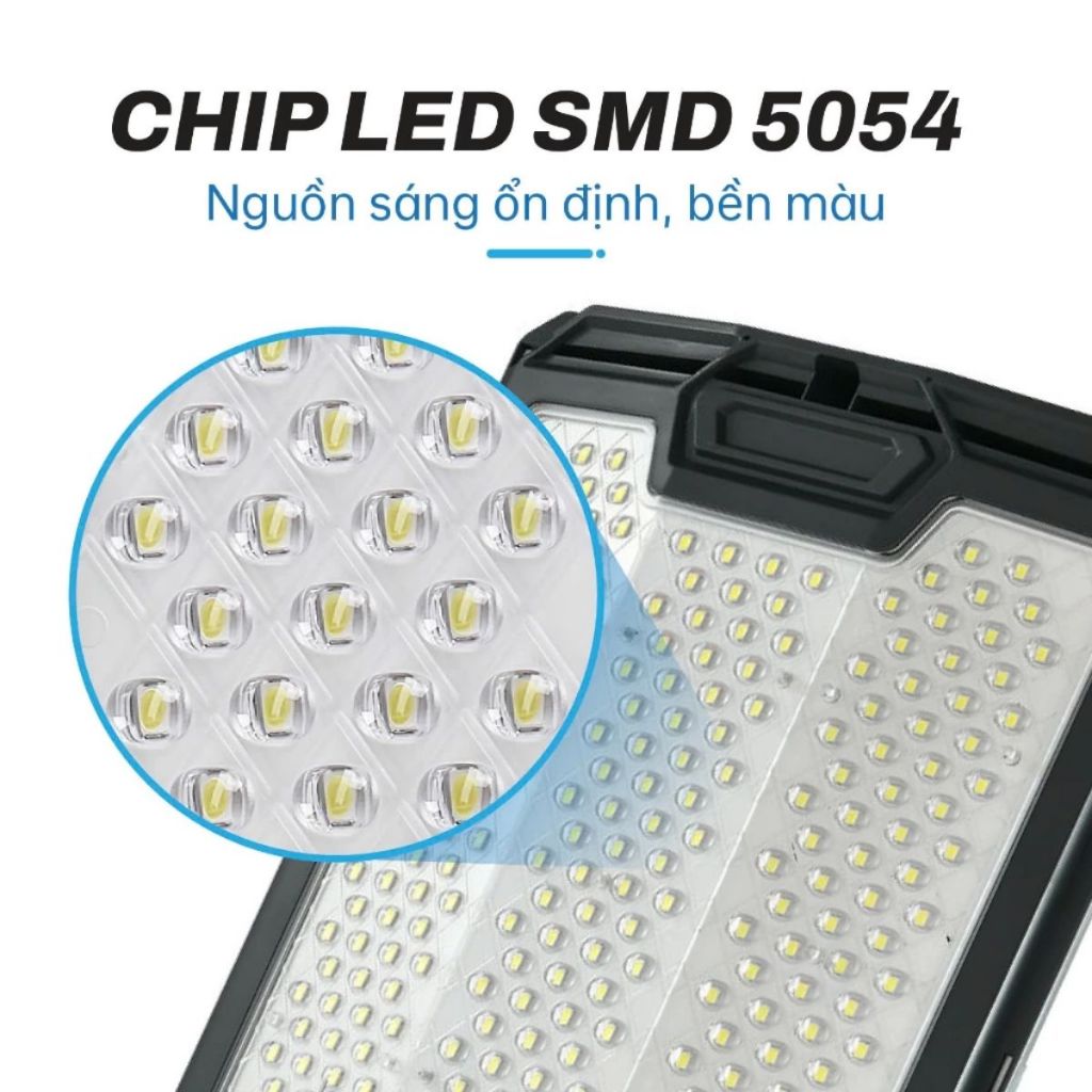 Đèn Đường Năng Lượng Mặt Trời 800W Liền Thể Sáng Mạnh Ngoài Trời Chống Nước IP68 Bảo Hành 5 Năm