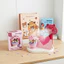 Set Quà Tặng Handmade Sáng Tạo Gồm Bộ Xếp Hình Hoa Và Quạt Cầm Tay Kèm Túi Quà MUN STORE S.LAQUA