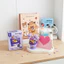 Set Quà Tặng Handmade Sáng Tạo Gồm Bộ Xếp Hình Hoa Và Quạt Cầm Tay Kèm Túi Quà MUN STORE S.LAQUA