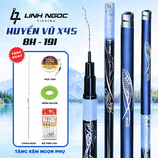 Cần Câu Đài Huyền Vũ 8H 19i Bản Nâng Cấp Chuyên Săn Hàng
