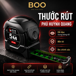 Thước Cuộn Thép Carbon – Thước Kéo, Thước Rút Phủ Huỳnh Quang Độ chính xác cao chống mài mòn