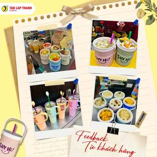 Bình đá trà sữa Say Hi 1L Tân Lập Thành Sản phẩm chất lượng, nhà nhà thịnh vượng, giữ nhiệt tốt