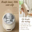 Bình Đun Siêu Tốc Mini 550ml – 13 Mức Nhiệt, Inox 304, Pha Sữa Trà Cà Phê, Nhỏ Gọn Mang Đi Du Lịch