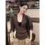 𝗭𝗶𝗻 - Áo Sơ mi Linen thắt eo