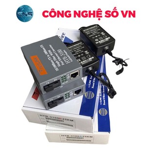 Bộ Chuyển Đổi Converter Quang NetLink HTB 3100A/B-25KM; HTB-GS03-A/B - 1000MB - 1GB 100Mbps 1 Sợi 1 Cổng LAN