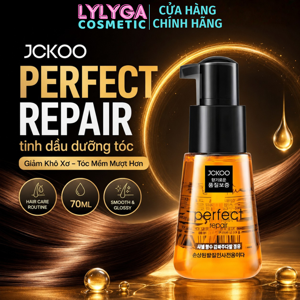Tinh dầu dưỡng tóc JCKOO Perfect Repair 70ml oil Serum phục hồi dưỡng ...