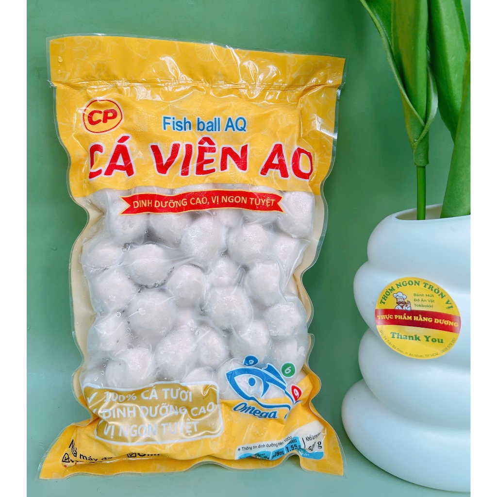 1KG Cá viên AQ Hàng CP ( gồm 2 gói 500g)
