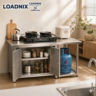 Kệ để bếp gas inox 304 cao cấp Tủ bếp bền bỉ Kệ nhà bếp đa năng thông minh