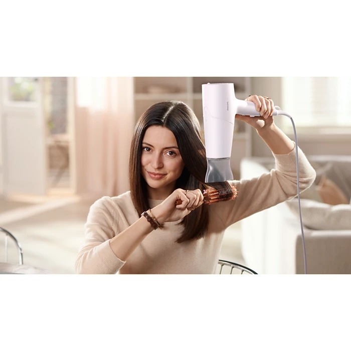 Philips Máy Sấy Tóc BHD500/00 – Máy Sấy Tóc Ion Giảm Xơ Rối Hair Dryer Sấy Nhanh Tóc Mượt Chuẩn Salon