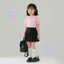 Áo Sơ Mi Học Sinh Viền Bèo Cổ Sen Cho Bé Gái SCHOOL KIDS Ngắn Tay, Dài Tay