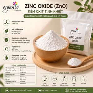 Nguyên liệu Kẽm Oxit Zinc Oxide ZnO 99.8%