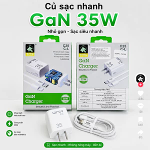 Bộ Sạc nhanh Piko công 35W cho iphone,Samsung hàng chất lượng. bảo hành 24 tháng
