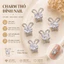 Charm Thỏ Đính Nail Cao Cấp Zircon Loại 1 – Phụ Kiện Trang Trí Móng Tay Sang Trọng, Bắt Sáng NU2