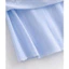 Chân váy chữ A đuôi cá nhẹ viền ren màu xanh nhạt (Order 8 ngày)