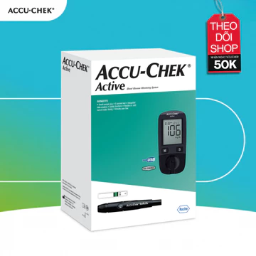Máy Đo Đường Huyết ACCU-CHEK Active Sử Dụng Cho Cá Nhân, Dễ Dàng Sử Dụng
