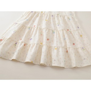 Váy Cho Bé Gái, Váy 2 Dây Cho Bé Gái Họa Tiết Dễ Thương Chất Liệu Cotton Mềm Mại