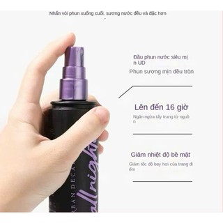 Xịt khoá nền đen tím All Nighter 118ml (hàng hot)