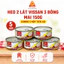 Heo 2 Lát 3 Bông Mai Vissan – Chính Hãng Date 2029, HSD 36 Tháng, Ăn Liền Tiện Lợi
