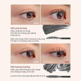 Chuốt mi Clio Kill Lash Superproof 7g chống nước, chống lem trôi, làm cong mi bền màu tự nhiên