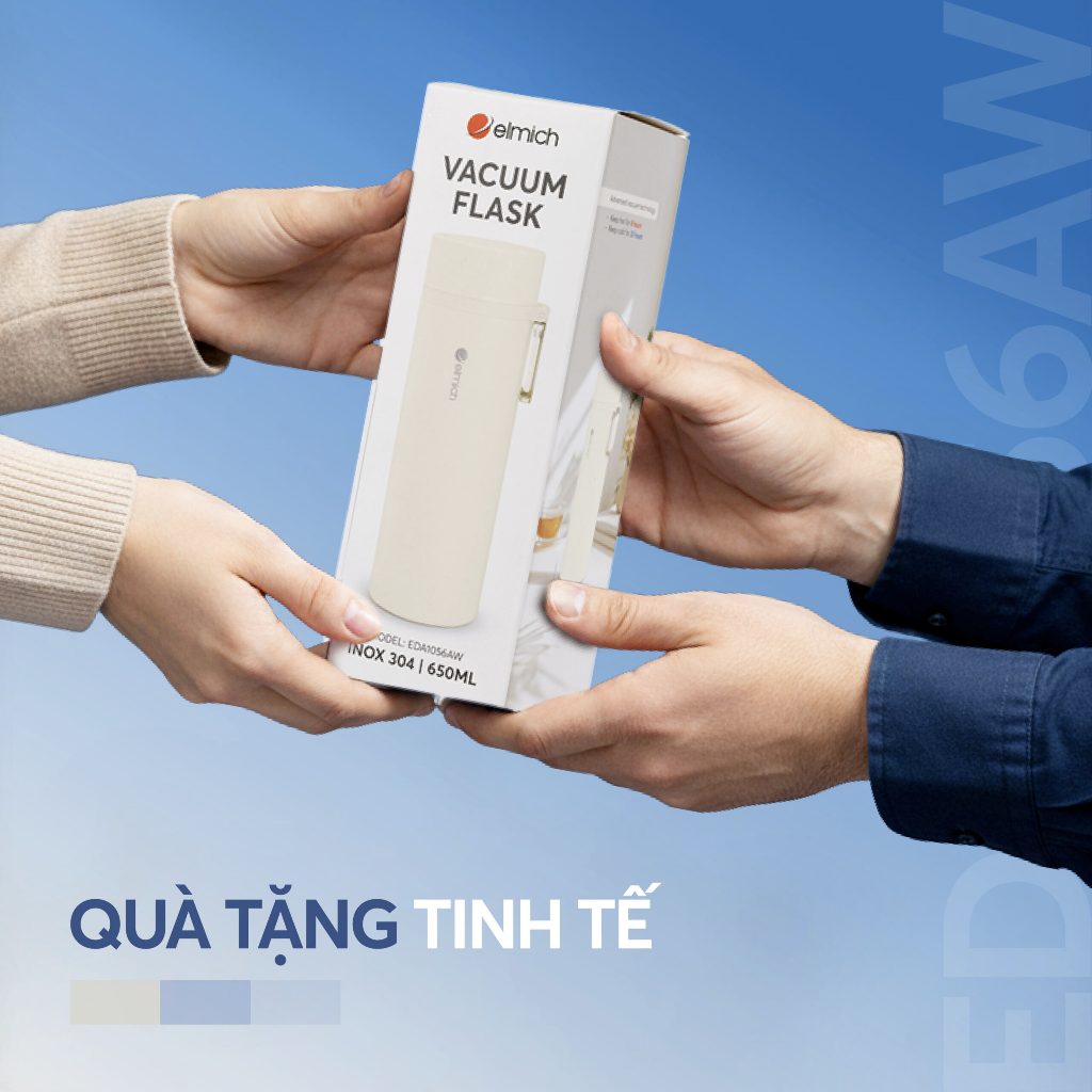 Bình giữ nhiệt inox 304 Elmich EDA1056AW dung tích 650ml | BigBuy360 - bigbuy360.vn