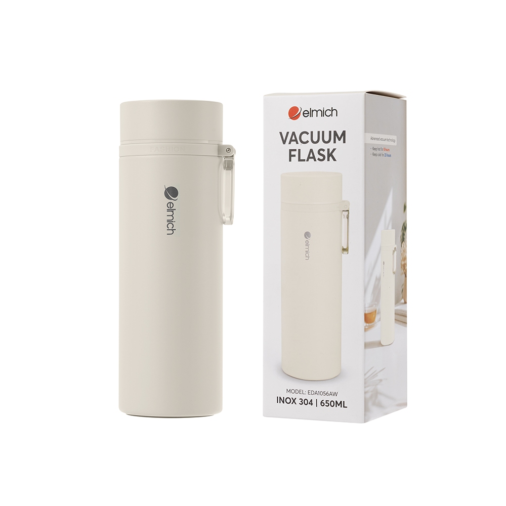 Bình giữ nhiệt inox 304 Elmich EDA1056AW dung tích 650ml | BigBuy360 - bigbuy360.vn