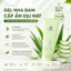 Rsarias 200ml Gel lô hội dưỡng ẩm,Cung cấp độ ẩm và phục hồi làn da khô, phù hợp với mọi loại da