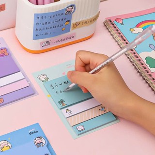 Giấy note kèm tag đánh dấu trang dễ thương sticky note học sinh sinh viên