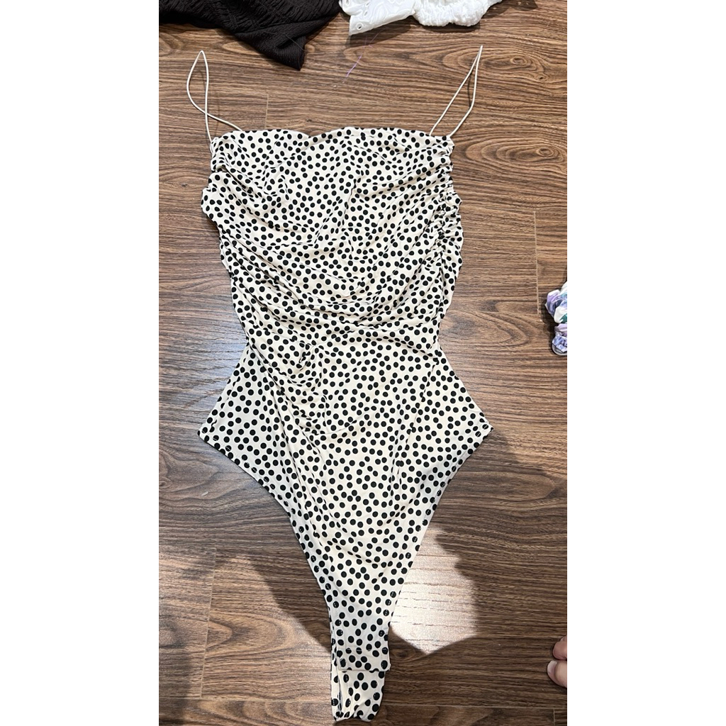 Body Suit Chấm Bi - 2.M Hàng Xuất xịn