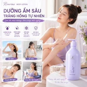 Kem Dưỡng Thể Mùa Hè Rsarias 458ml Dưỡng Ẩm Nhanh Da Mịn Màng Không Bết Dính Trong Thời Tiết Nóng