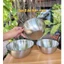 Set 3 âu trộn inox có vạch chia